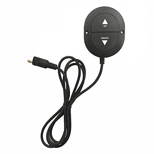 VOANZO 2 Botones 5 Pines para Sofá Funcional, Otomana, Silla de Ruedas Eléctrica, Elevador de TV, Tumbona Perezosa