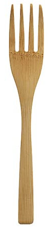 Papstar Tenedores de bambú puro 16,5 cm