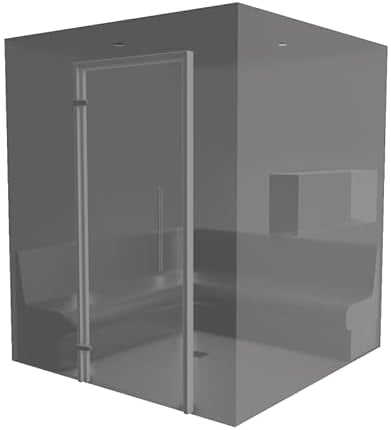 180 x 180 - Hammam kit de Construction Cabine de Douche à carreler avec générateur Vapeur