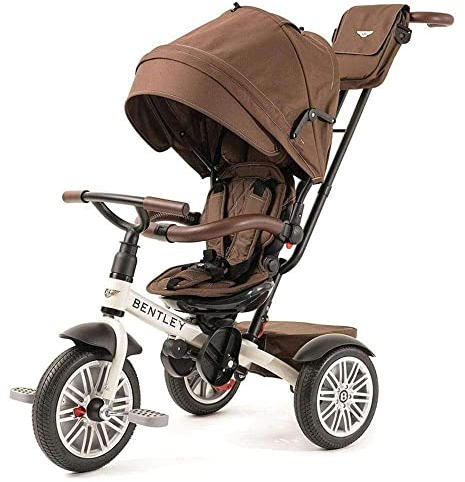 BENTLEY TRIKE 6-IN-1 (satin white/brown)