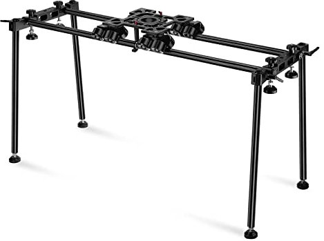 PROAIM Breeza Pro Kamerawagen mit Schiene. Mitchell, 75 mm, 100 mm Schüsselhalterung. Nutzlast bis zu 50kg / 110lb (DL-BRZP-01)