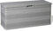 BUKSCYJS Baule Da Giardino,Scarpiera In Legno Per Uso Interno,Armadietti E Credenze Adatto Per Giardino, Garage, Esterno, Balcone, Bordo Piscina Grigio 117x45x56 Cm