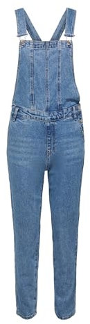ONLY Onlpercy Overall DNM Mae06 Noos Tuta Intera, Azzurro, L / 32L Donna