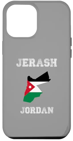 Hülle für iPhone 14 Pro Max Retro Jerash Jordan Distressed Jordan Flagge
