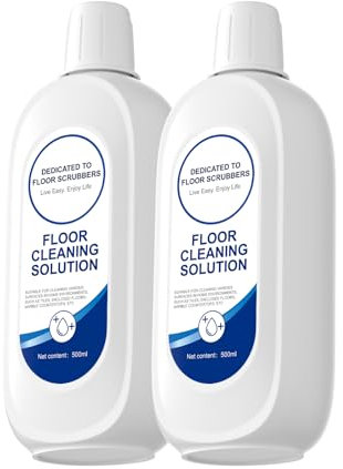 Nukisa Floor Cleaning Solution Compatible With Tineco, Deep Cleans for Multiple Hard Floors, Suitable With All Robot Vacuums with Mopping and Cordless Wet/Dry Vacuum Mop Cleaner (Original 2 Bottle)