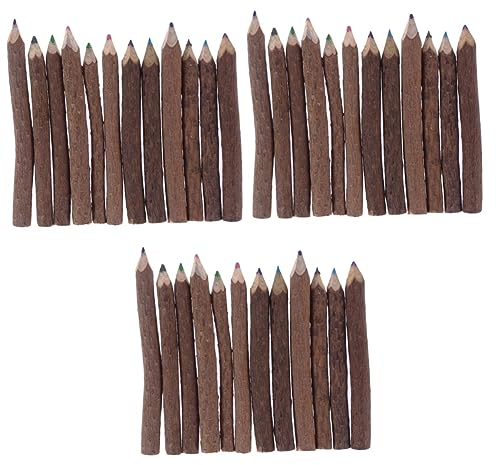 SEWACC Stift Baum Stift Wie Ast Stück Aststifte Ast Buntstifte Holz Ast Bleistift Rinde Bleistift Zweig Buntstifte