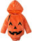 MNSWR Strampler Junge 56 Fleece-Mädchen-Baby-Kostüm-Kürbis-Säuglings-Ausstattungs-Halloween-Jungen-mit -Bodysuit-Spielanzug-Jungen-Spielanzug&Jumpsuit Neugeborenes Junge (Orange, 3-6 Months)