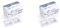 Optimum Medical OptiPro Pre-Injection Wipes (x100) - Individually Wrapped Disposable Medical Skin Cleaning Easy-Tear 70% Isopropyl Alcohol Sachet Wipes (Pack of 2)