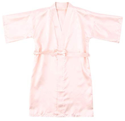 Indumenti da Notte in Raso di Solido Accappatoio per Neonati Accappatoi Vestiti per Bambini Kimono Ragazze Ragazze Cappotto e Giacca Stivali da Neve Neonato