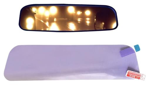 Blendschutzfolie Für Autospiegel,Spiegel Folie,Scheibenfolie Auto,Auto Rückspiegelfolie,Reflektierender Fahrzeug Rückspiegelschutz,Schutzfolie Für Die Fahrzeugrückansicht Für Sicheres Fahren