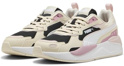 PUMA Erwachsene X-Ray 3 Sneakers 45, Black White Alpine Snow Poised Pink