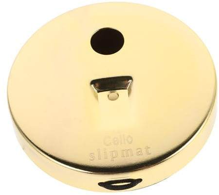 Mikinona Cello-rockstop Mit Anti-rutsch-funktion Cello-anti-rutsch-pad Aus Aluminiumlegierung Und Gummi Passend Für Celli Und Andere Instrumente Leicht Und Tragbar