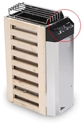 Stufa per sauna, Mini stufa for sauna in acciaio inossidabile for uso domestico, stufa a e, attrezzatura for sauna, controllo interno/controllo esterno(Internal control-3k)