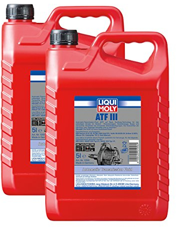 2x LIQUI MOLY 1056 ATF III Automatikgetriebeöl ATF 3 5L