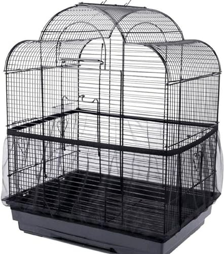 Hakeeta Netz aus Nylon, belüftet, Abdeckung für Vogelkäfig, belüftet, groß, 4 Farben, Netzabdeckung aus Nylon, für Papageien
