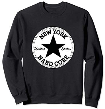New York HARD CORE NYHC USA Vegan Straight Edge XXX Sweatshirt