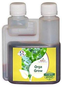 Bio Technology® | Engrais et nutriments Biologiques et naturels| Engrais Croissance | Fertilisant Croissance Organique | Engrais Complet Croissance | Super Racines | ORGA Grow – 250 ML