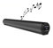 Barra de sonido portátil Bluetooth 5.0, 87.5-108 altavoces FM con antena de radio integrada, soporte para MP3, WMA, WAV, FLAC, APE, TF, unidad flash USB, Cinch, barra de sonido estéreo 3D de 3.5 mm