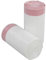Kiddream 8 Liter Drawstring Bin Liner, White Bin Bag for Small Bin, 2 Rolls/120 Counts