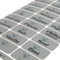 Druckspezialist 99 Silberne Gewürzetiketten Vorratsetiketten (Teil 1 + 2 + 3), Etiketten, Gewürze, Aufkleber, Gewürzaufkleber 33 x 17 mm