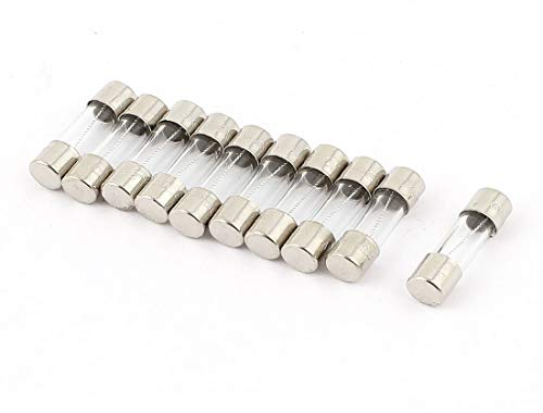 NEW LON0167 10Pcs 250V 500mA 0.5A Slow Blow Glassicherungen Rohr 5mm x 20mm(10Pcs 220V For UAE 500mA 0.5A Slow Blow Glass Fuses Tube 5mm x 20mm