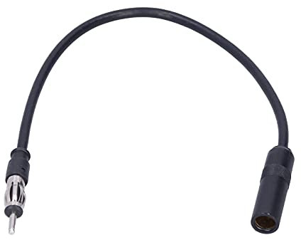 Extensor De Antena De Coche, Cable De Extensión De Antena De Radio De Coche Universal Cable De Extensión De Extensión De Antena De FM Accesorio De Coche Negro Componentes de Radio