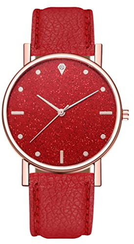 Hemobllo Dame Gürteluhr anmutiges Freizeituhr Mädchen Armbanduhr Business Frauen Uhren