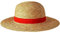 TAIPPAN One Piece – Sombrero de paja Luffy – Hombre,multifuncional protector solar sombrero de paja Cosplay sombrero de sol para niños adultos, crema, Talla única