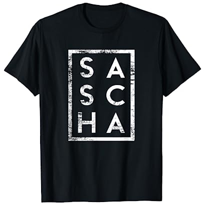 Sascha Minimalismus T-Shirt