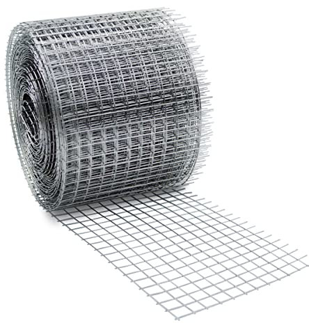 Aufisi Rat Mesh 7m x 75mm Rodent Proofing Wire Metal Mesh to Blocks Rats, Mice, Squirrel, Snake & Bird - 304 Stainless Steel Roll for Gaps Around Vents in The Home Garden