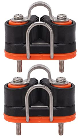Kayak Cam Cleat, Sailboat Kayak Cam Cleat Fast Entry Wire Fairlead Marine Boat Hardware for 3 to 12mm Rope Nylon Rope Cleat Boat Cam Cleats For Rope