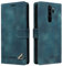 OKZone Coque pour Xiaomi Redmi Note 8 Pro, Étui de Protection de Portefeuille Antichoc de Fente pour Carte, Support de Carte à Rabat en Cuir en PU Étui de Téléphone pour Xiaomi Redmi Note 8 Pro (Vert)