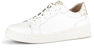 Gabor Damen Low-Top Sneaker, Frauen Halbschuhe,Wechselfußbett,Best Fitting,Freizeit,sportlich,straßenschuhe,Strassenschuhe,Latte,40.5 EU / 7 UK