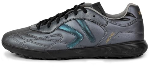 KELME Herren-Fußballschuhe für den Innenbereich, Wadenhaut, Futsal, Fußgewölbeunterstützung, Sneaker, athletische Dämpfung, Fußballschuhe für drinnen und draußen, Schwarz, 41.5 EU