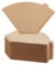200 Stück Kaffeefilter, U-Form #2 Kaffee Filtertüten Kaffeefilterpapier Kaffee Extraktionsfilter Kaffeezubehör für Zuhause Büro Filterbecher Handfilter (2-6 Tassen)