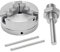 Qarmijaer Mini Lathe Chuck Set, Z011 Extension Three Jaw Chuck and Connecting Rod Set, Electric Drill Chuck