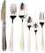 Borella Giada Cucchiaio Tavola Inox, Set di 12, Acciaio Inox Spessore 3mm