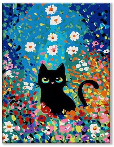 77iiAii Diamond Painting, Diamond Painting Erwachsene Katzen, Diamant Painting Bilder Groß xxl 40x50 cm für Erwachsene Kinder diy und Wohnzimmer Schlafzimmer Wanddeko