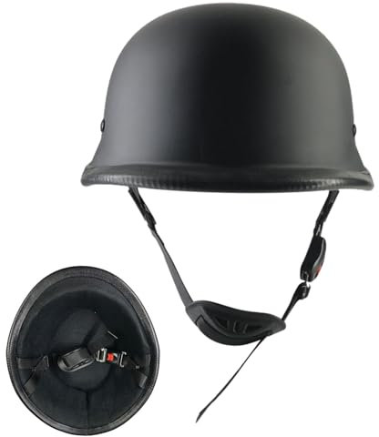 Halbe Motorradhelme,Motorradhelme Halbschale - Tragbare offene Helme - Offroad-Helme, offene Motorradhelme für Lokomotivmotorräder