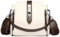 GGLIGHTS Elegante Umhängetasche, große Lederhandtaschen für Damen, Umhängetasche mit Griff Oben, modische, lässige Tragetasche für Damen mit verstellbarem Schultergurt für Reisen und Arbeit (Beige)