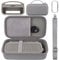 co2CREA Hard Travel Case and Silicone Case Combo for Bose SoundLink Flex (2nd Gen) Bluetooth Portable Speaker, Protective Case with Carabiner and Shoulder Strap