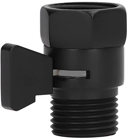 Duschsteuerventil G1/2 Messing-Absperrventil Einstellen des Wassermengenreglers Hebel Duschventil Wasserregelventil Regler Absperrventil für Handbrause oder