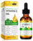 Pure Vitamin E Oil for Skin & Hair - 100% Natural, 75,000 IU, 2 Fl Oz - Moisturizes, Repairs & Protects - Non-Greasy, Cold Pressed - For Face, Body, Scars & Cuticles