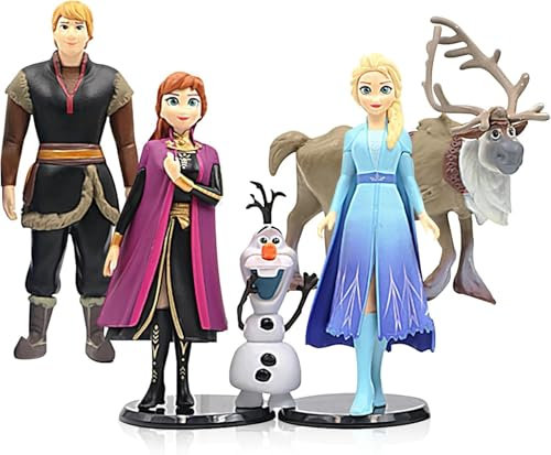 Tortendekoration Cake Topper Set,Cartoon Anime Figuren Geburtstag Tortendeko,Kuchen Figuren Set für Junge Mädchen Cupcake Dekorationen Spielzeug