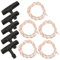 DIYEAH 5Pcs Pull Cord Rope with Handle for Garage Door Emergency Release Attic Ladder Access Durable Design Easy to Install and Operate Suitable for Various Applications