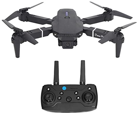 VBESTLIFE E88 Drohne mit Dual-Kamera für Erwachsene Anfänger, Faltbare RC-Quadcopter-Drohne mit Videofunktion, Mobile App-Steuerung