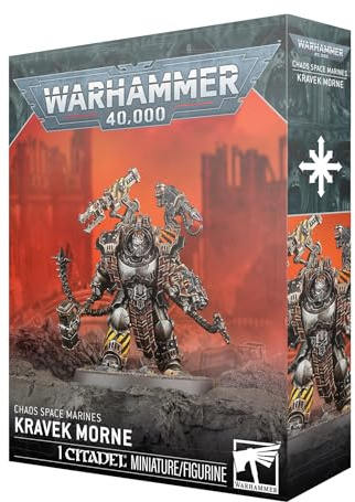 Warhammer 40,000: Chaos Space Marines: Kravek Morne (43-33), Durable Construction for Reliable Everyday Use and Mobile Repair