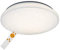 Briloner Leuchten LED Deckenleuchte, Dimmbar, Farbton Einstellbar: Warm Kalt Deckenlampe Inkl. Nachtlicht-Funktion, Timerfunktion, Fernbedienung, Ø 60 cm, 48W, Metall, Weiß