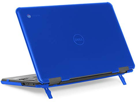 mCover Dell C3100-non2in1 Coque rigide pour ordinateur portable Dell Chromebook 11 3100 Education non-2 en 1 Charnière à 180° Non compatible avec 3181/3100 2 en 1 Bleu