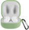 TLING Custodia in Silicone per Samsung Galaxy Buds 2/Live/PRO Custodia,Samsung Galaxy Buds 2 Case Antiurto Protettivo Silicone (Verde Matcha)